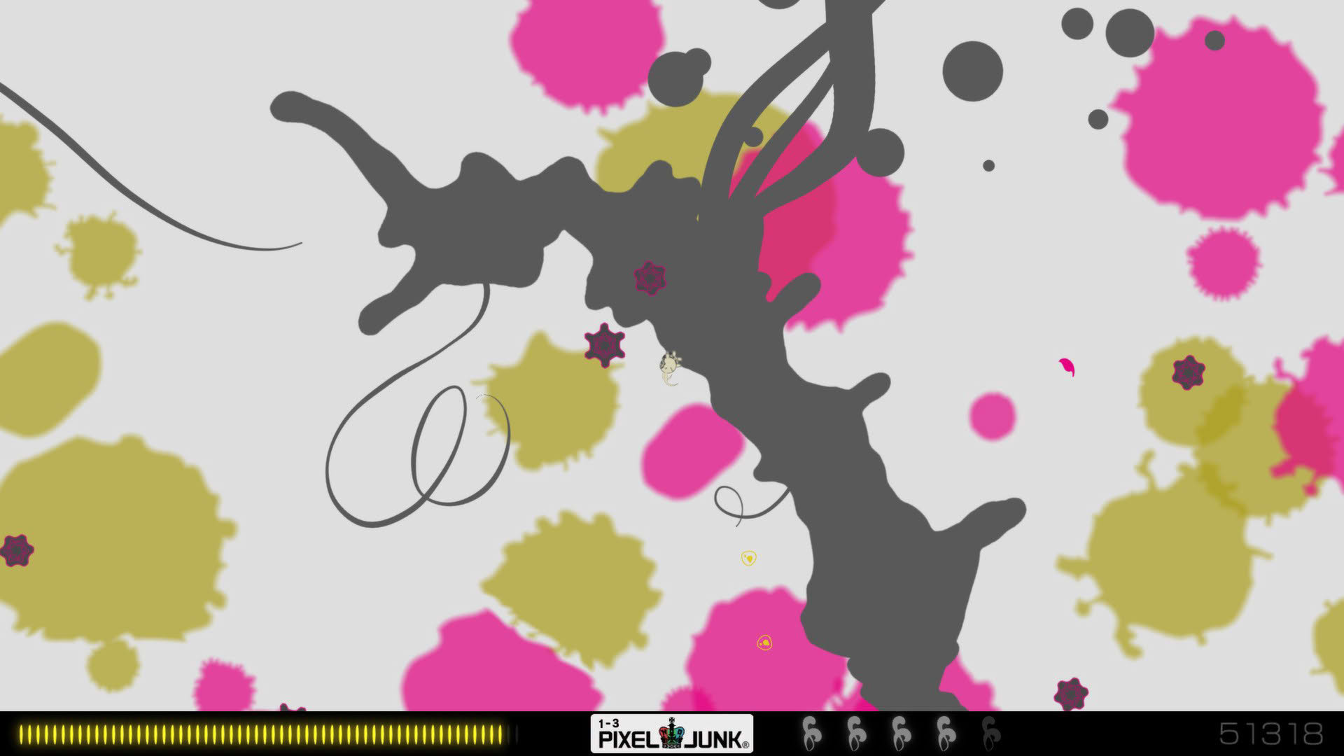 Screenshot for PixelJunk Eden