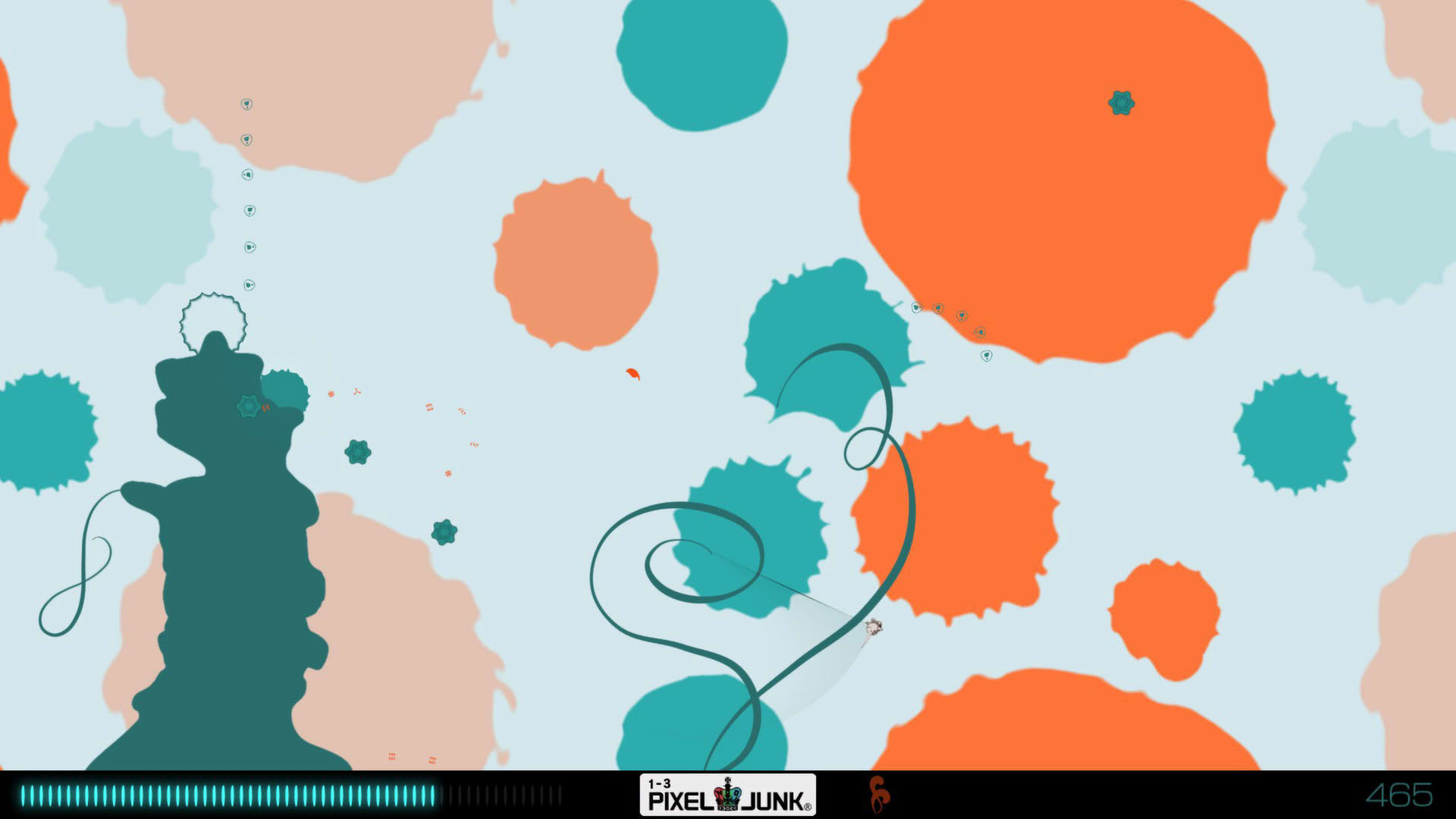 Screenshot for PixelJunk Eden