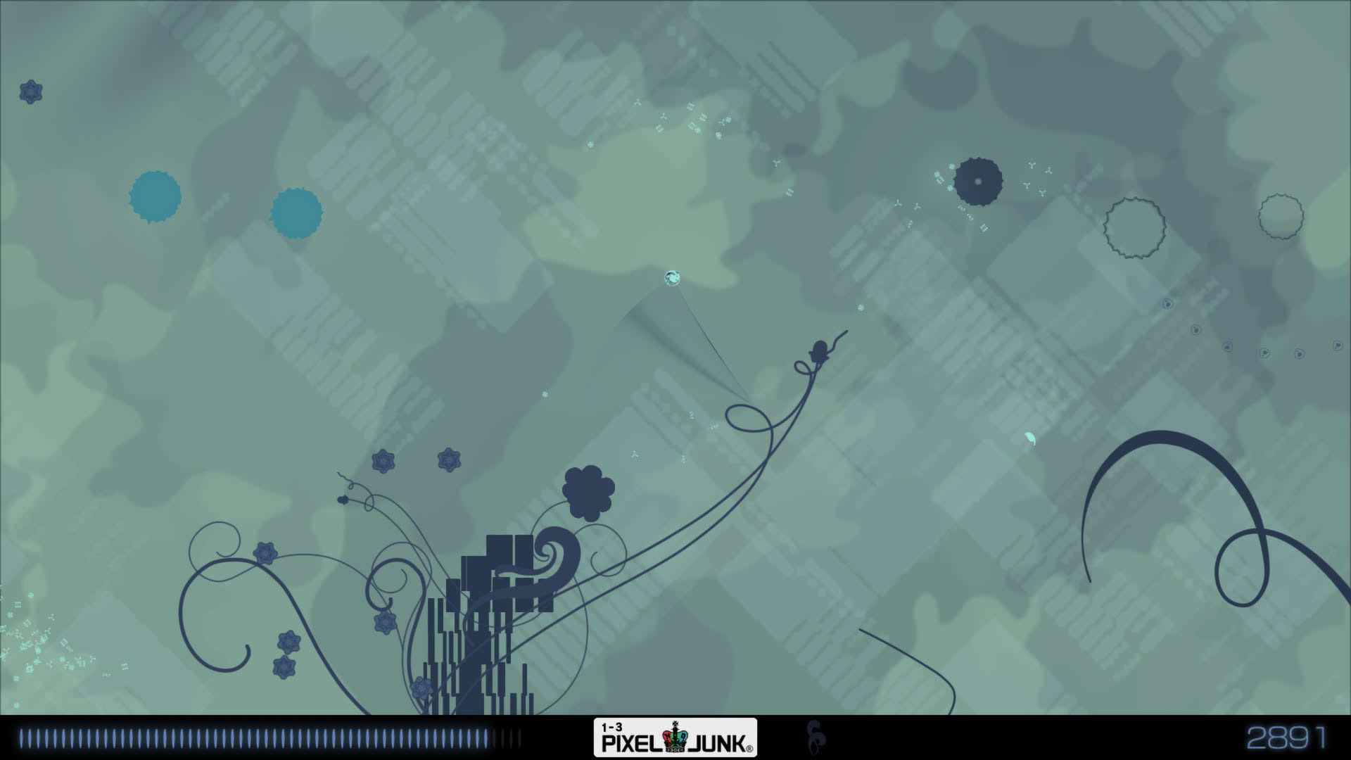 Screenshot for PixelJunk Eden