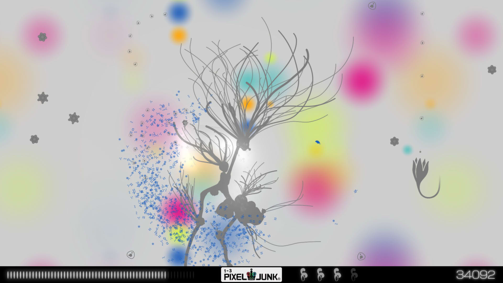 Screenshot for PixelJunk Eden