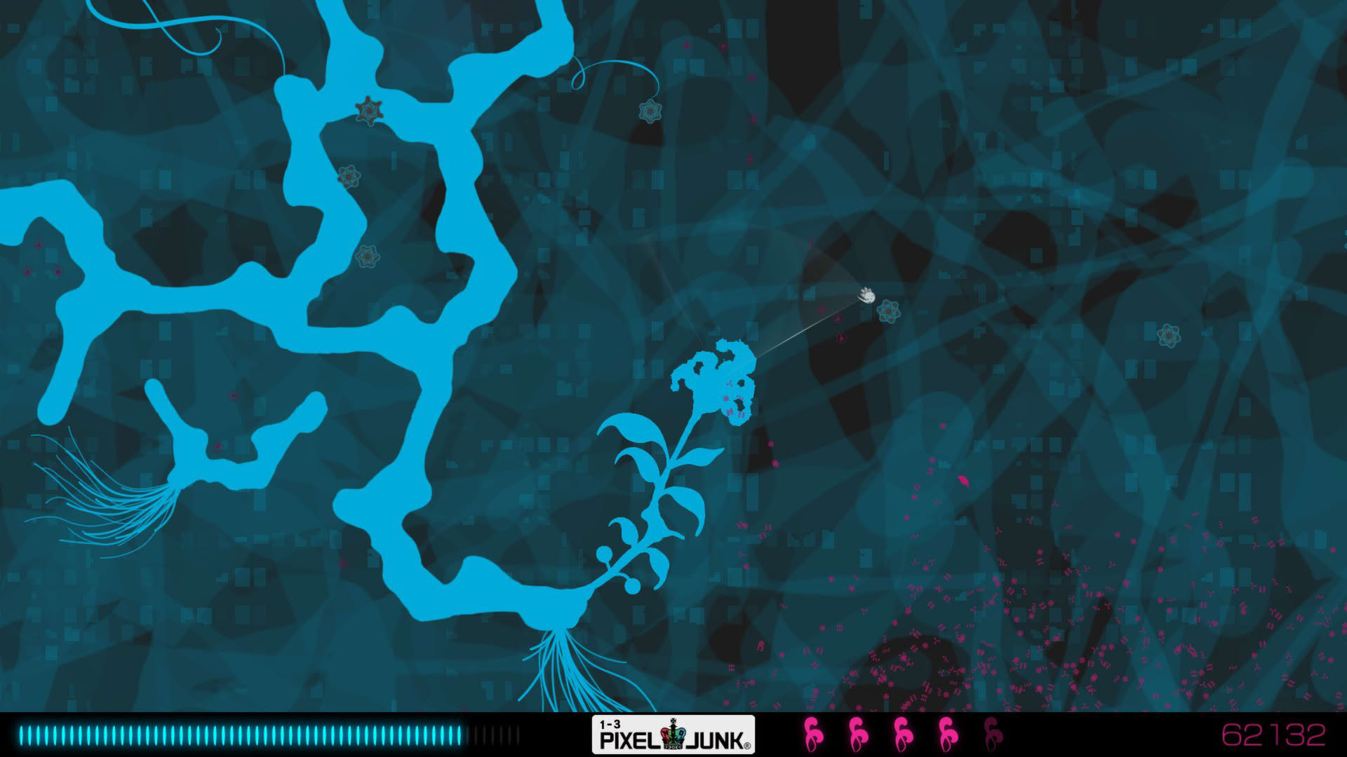 Screenshot for PixelJunk Eden