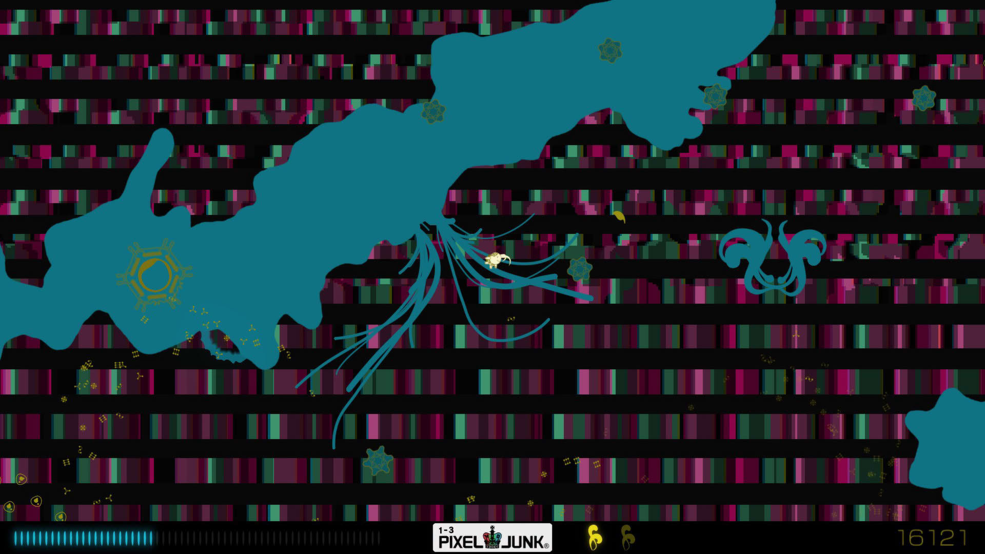 Screenshot for PixelJunk Eden