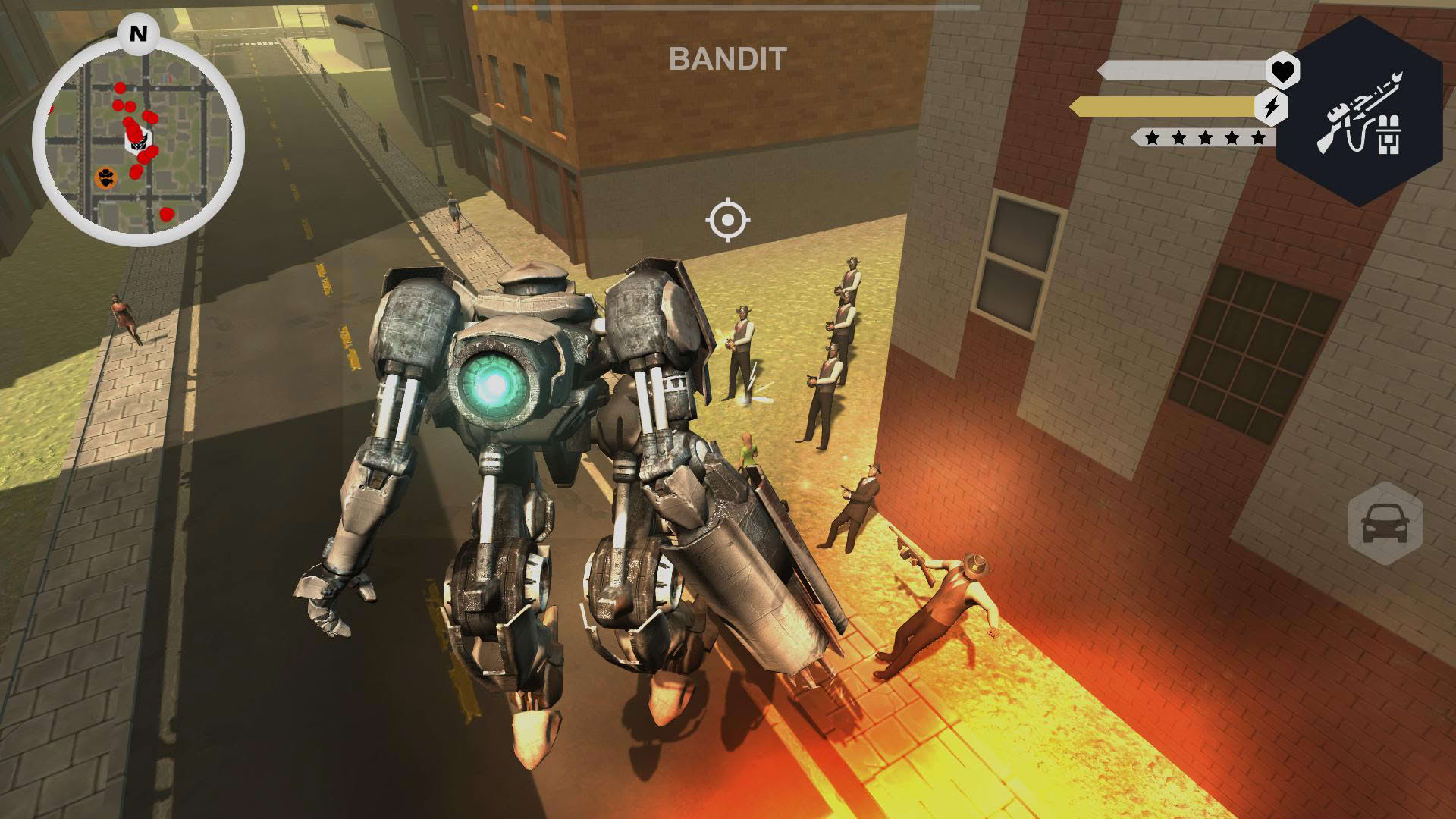 Screenshot for Muscle Car Robot