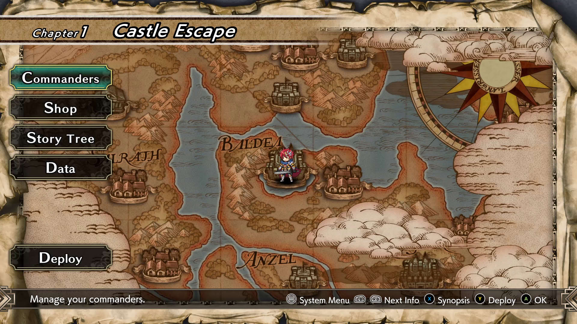 Screenshot for Langrisser II