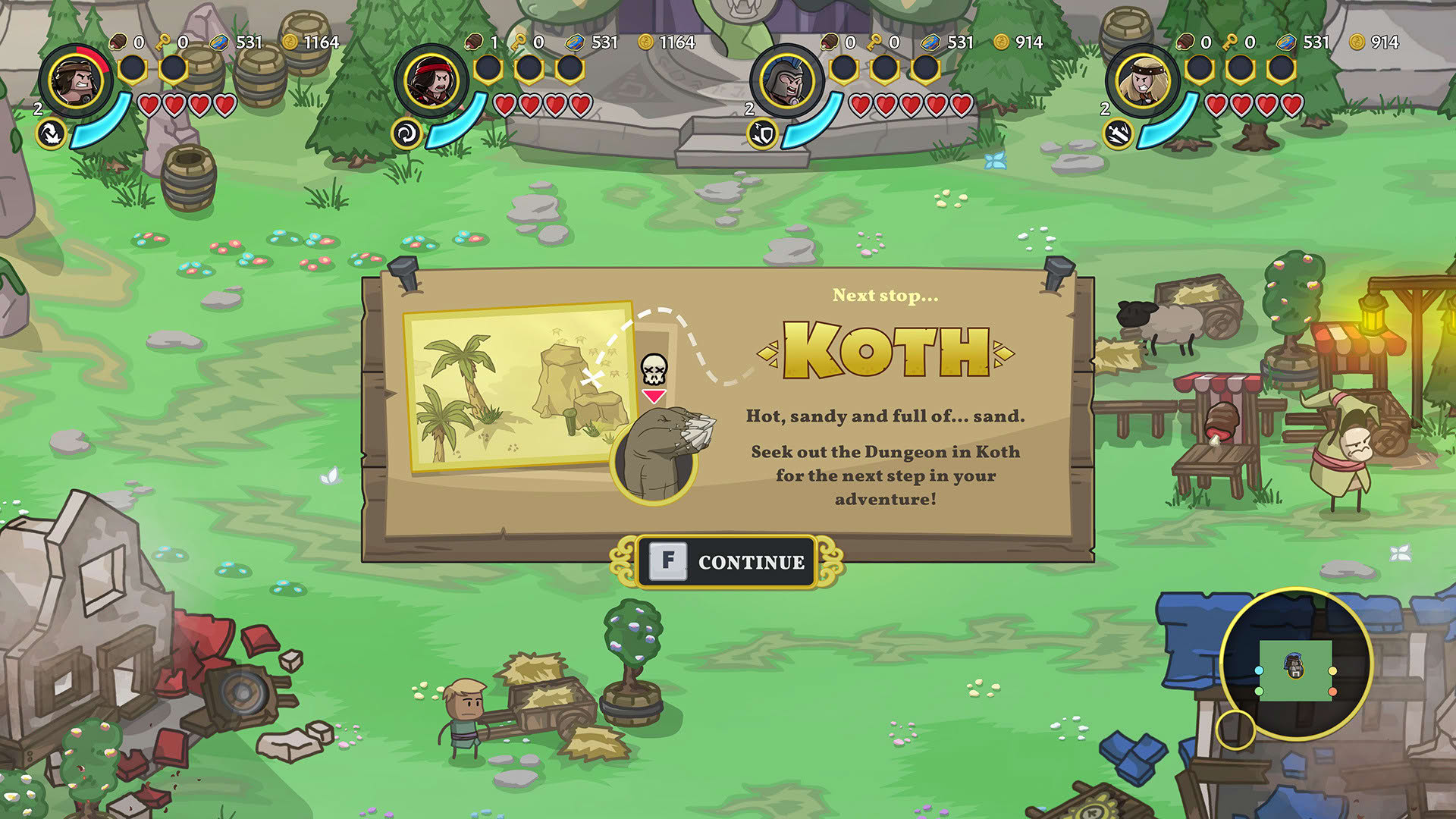 Screenshot for Conan Chop Chop