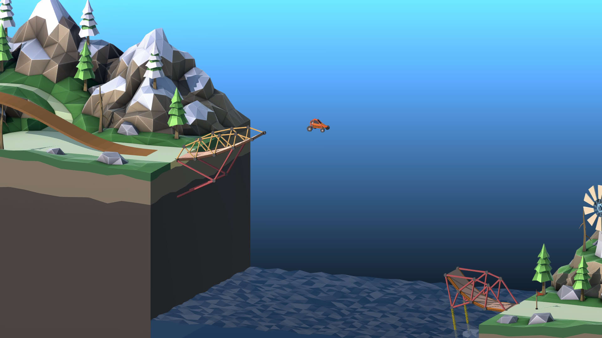 Screenshot for Poly Bridge 2