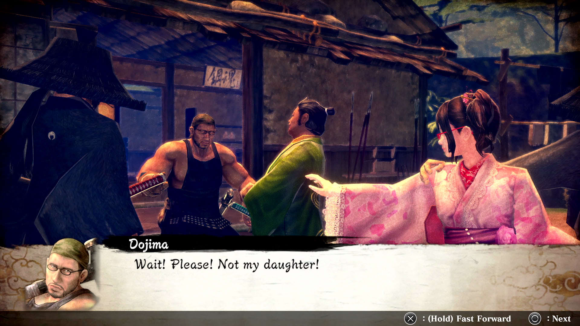 Screenshot for Katana Kami: A Way of the Samurai Story