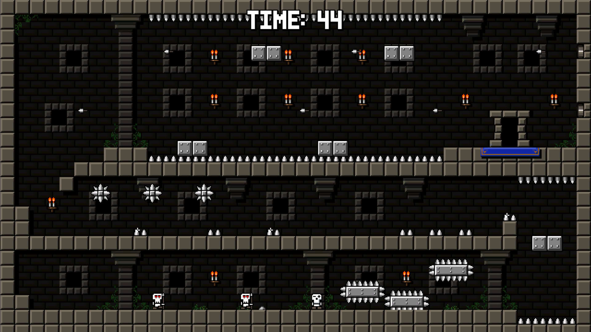 Screenshot for Castle of Pixel Skulls