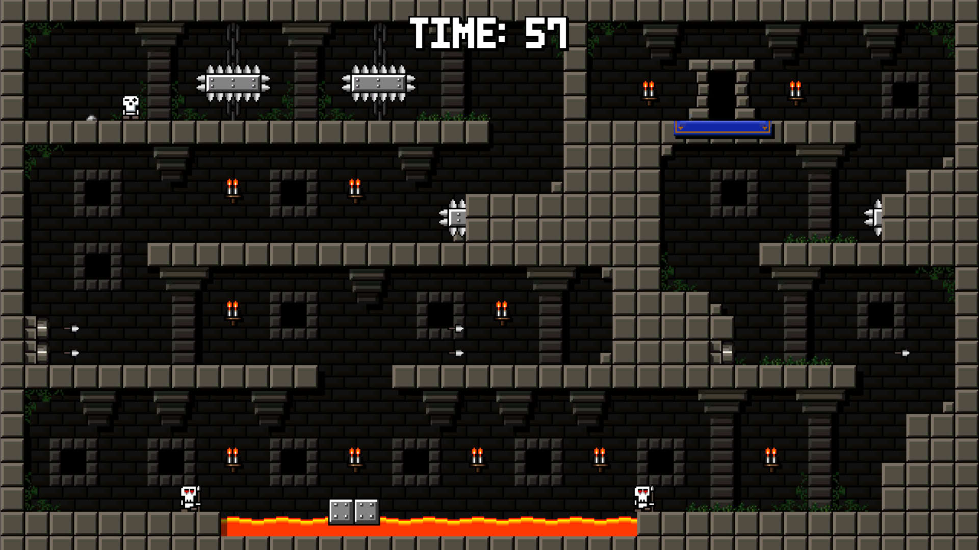 Screenshot for Castle of Pixel Skulls