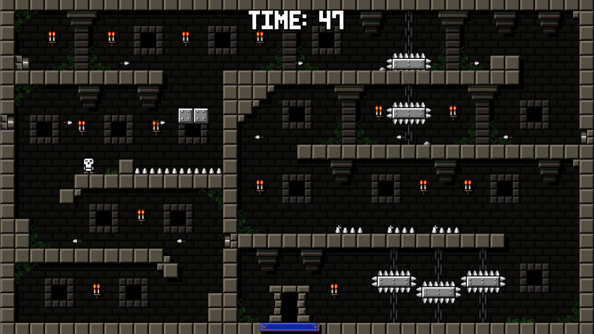Screenshot for Castle of Pixel Skulls