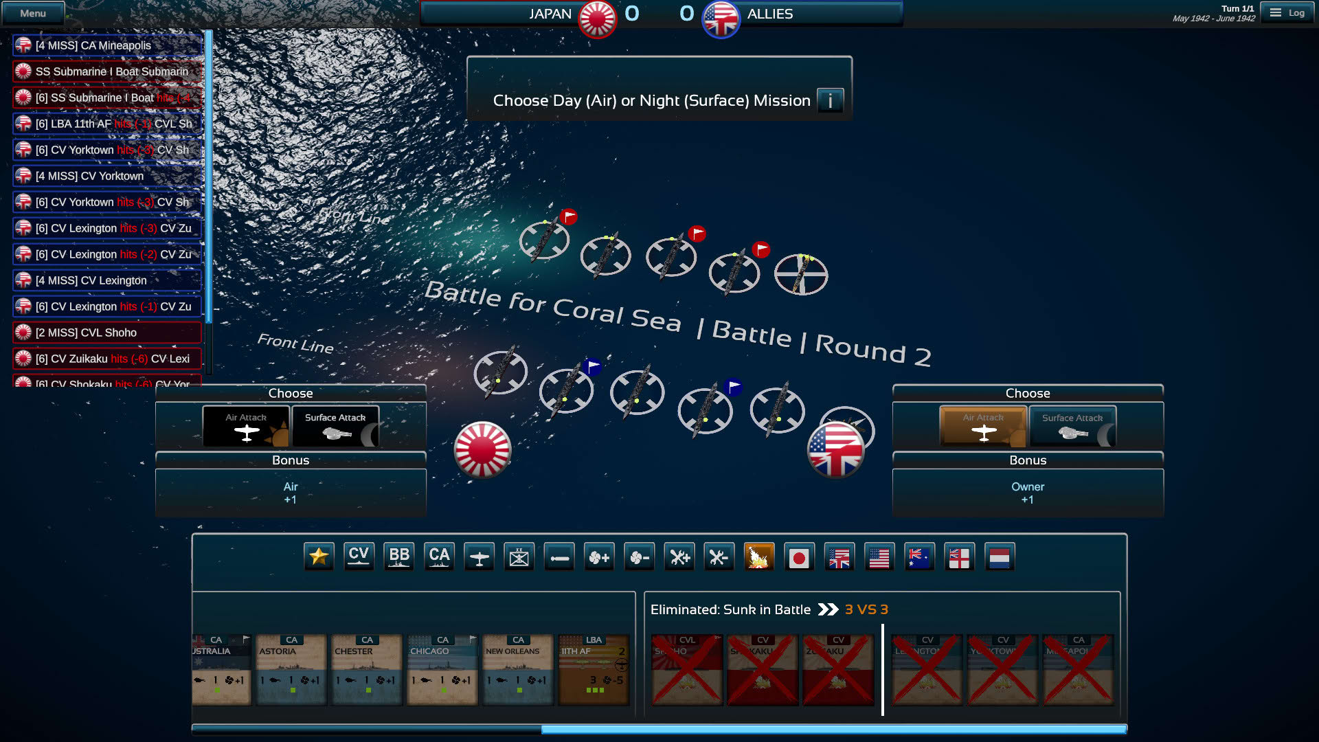Screenshot for Fleet Commander: Pacific