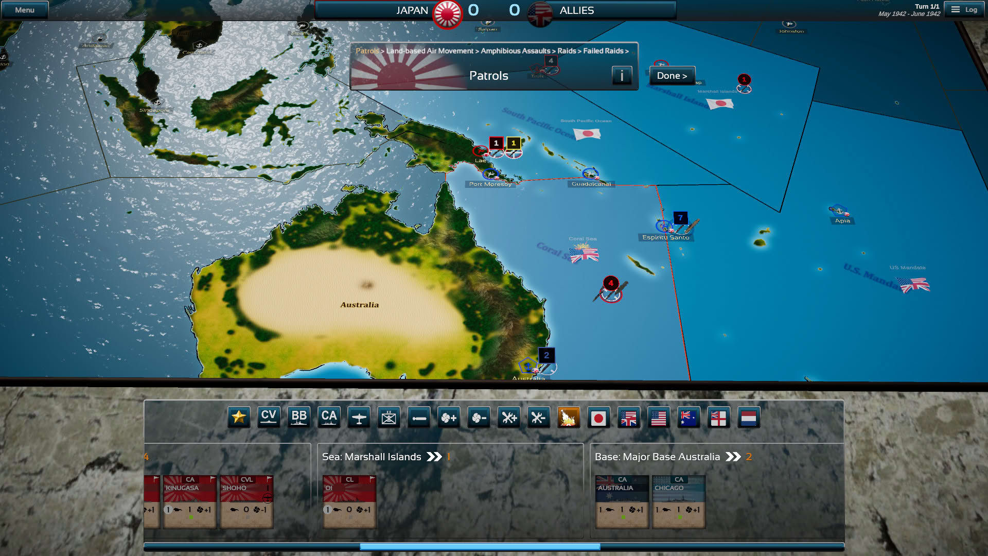 Screenshot for Fleet Commander: Pacific