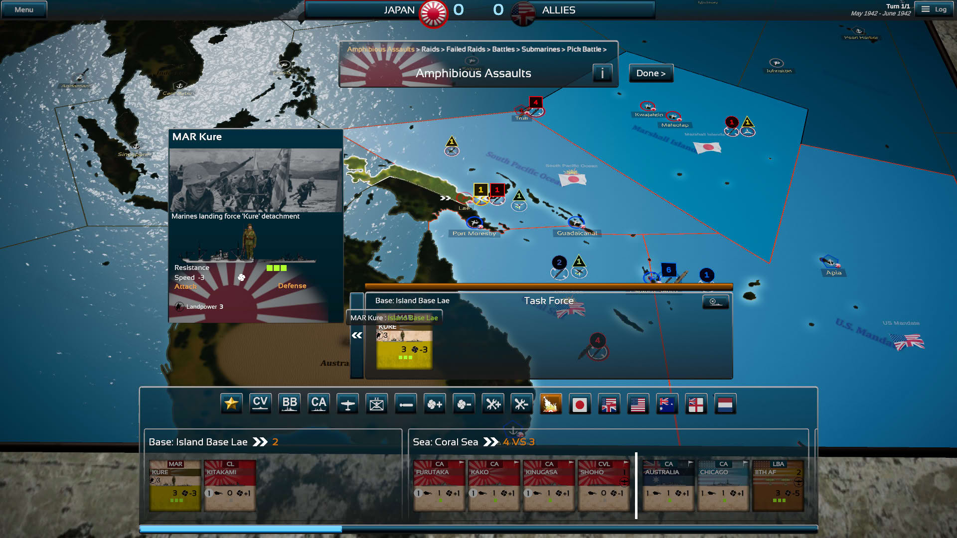 Screenshot for Fleet Commander: Pacific