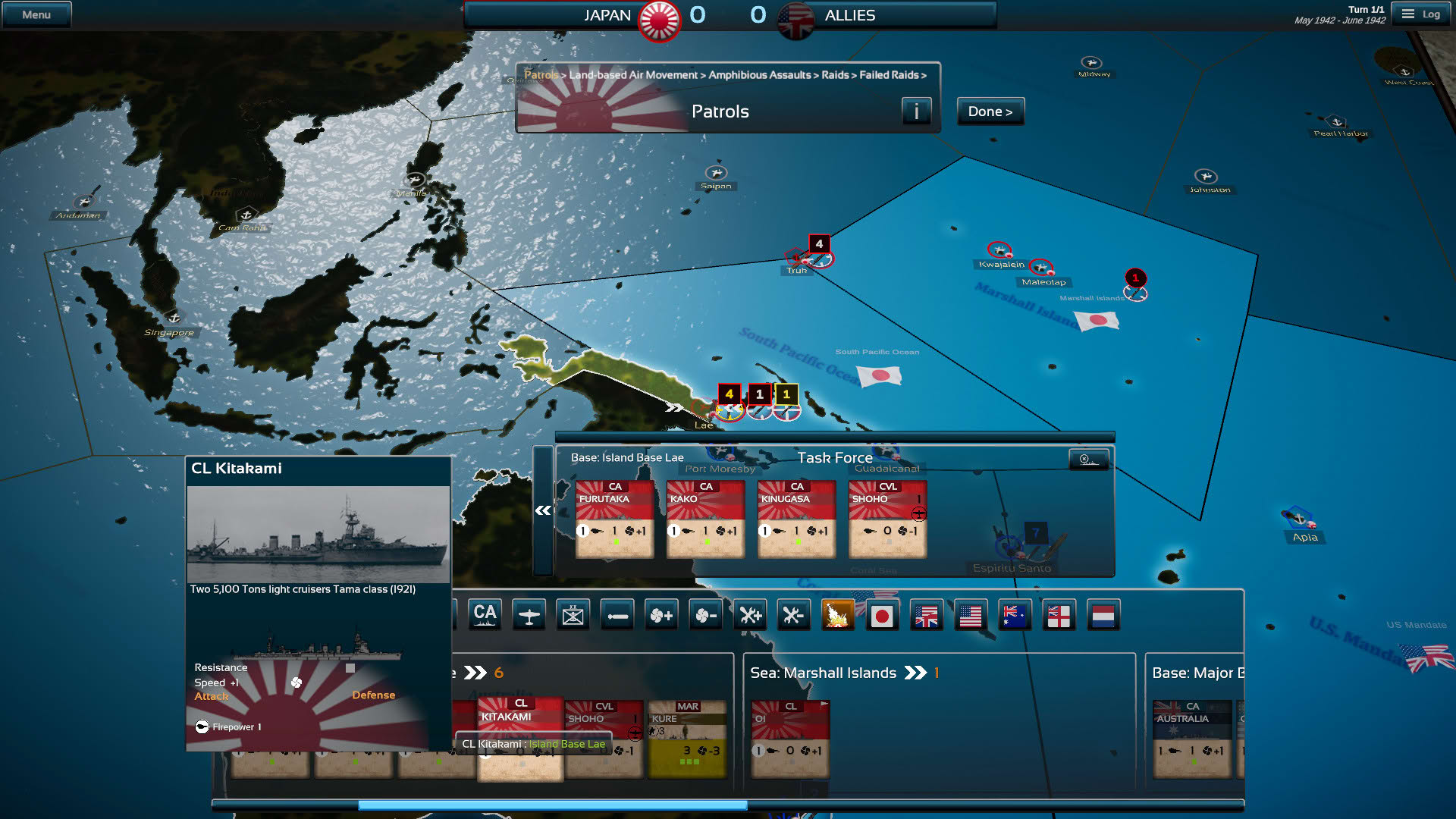 Screenshot for Fleet Commander: Pacific