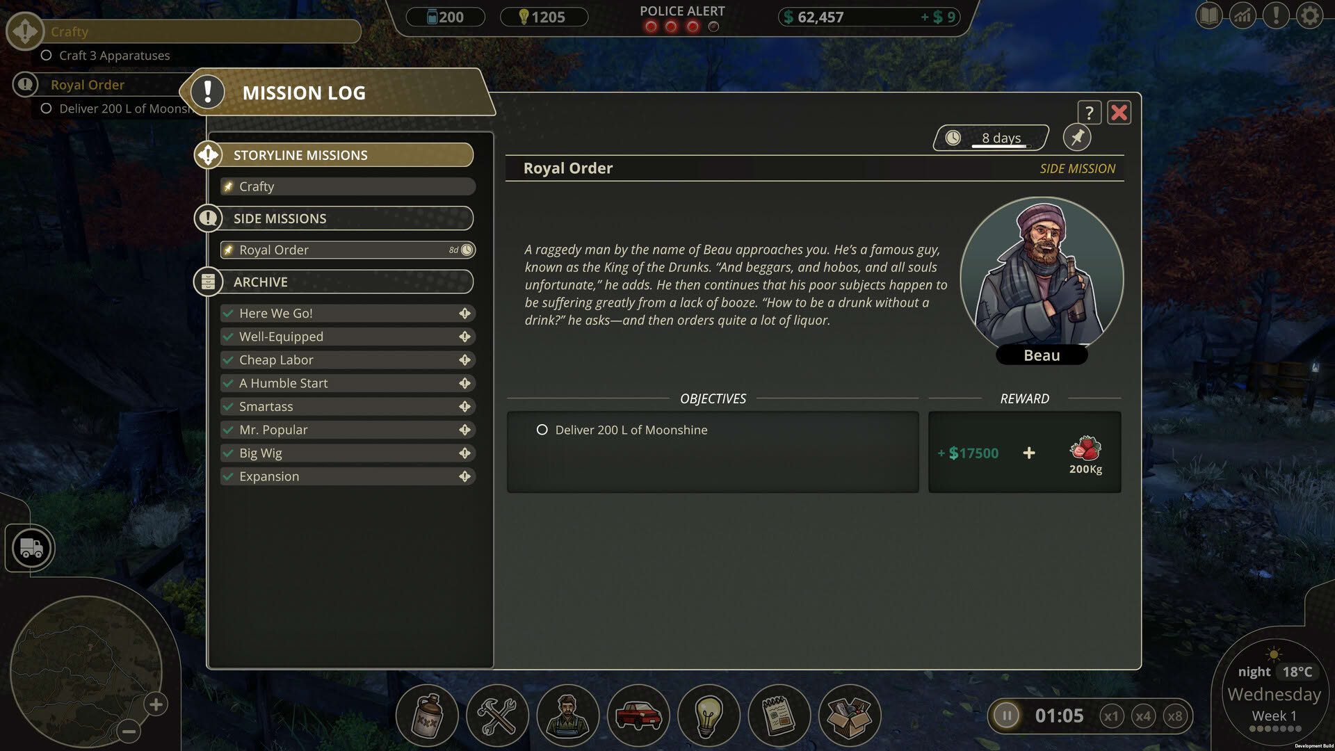 Screenshot for Moonshine Inc.