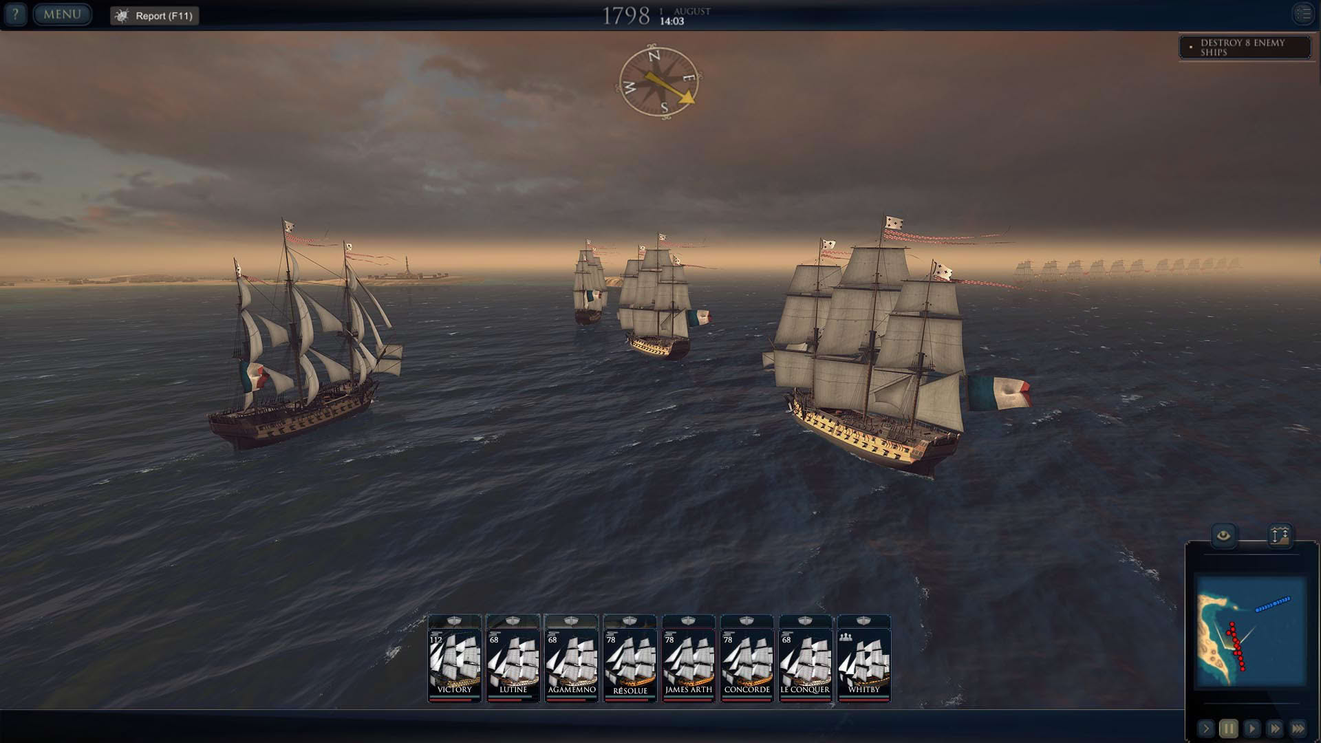 Screenshot for Ultimate Admiral: Age of Sail