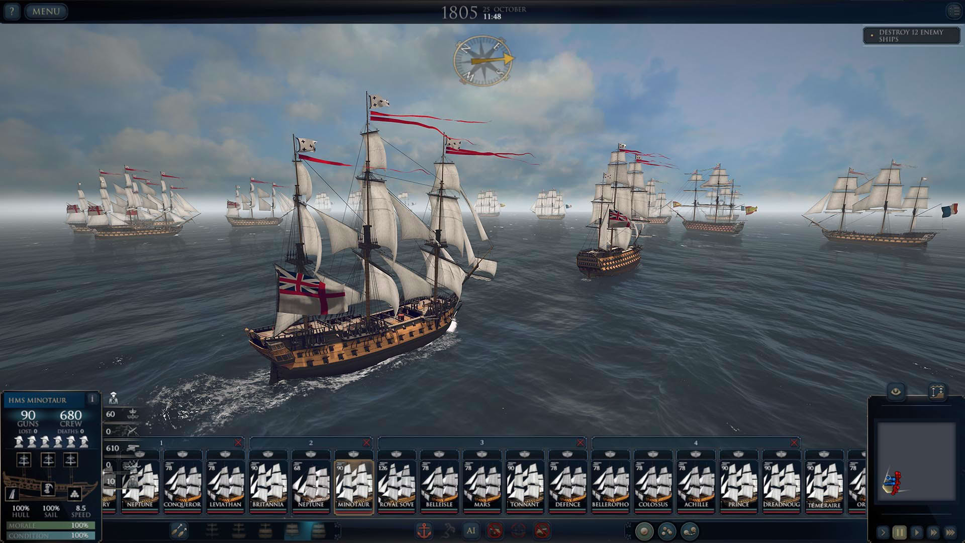 Screenshot for Ultimate Admiral: Age of Sail