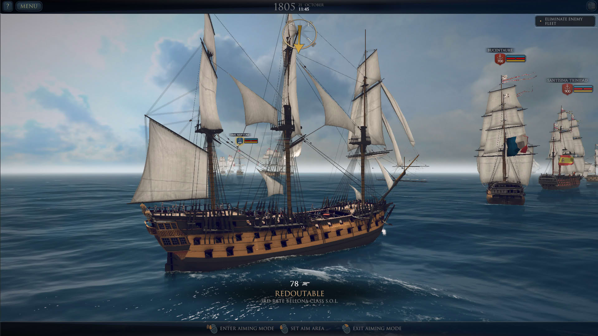 Screenshot for Ultimate Admiral: Age of Sail