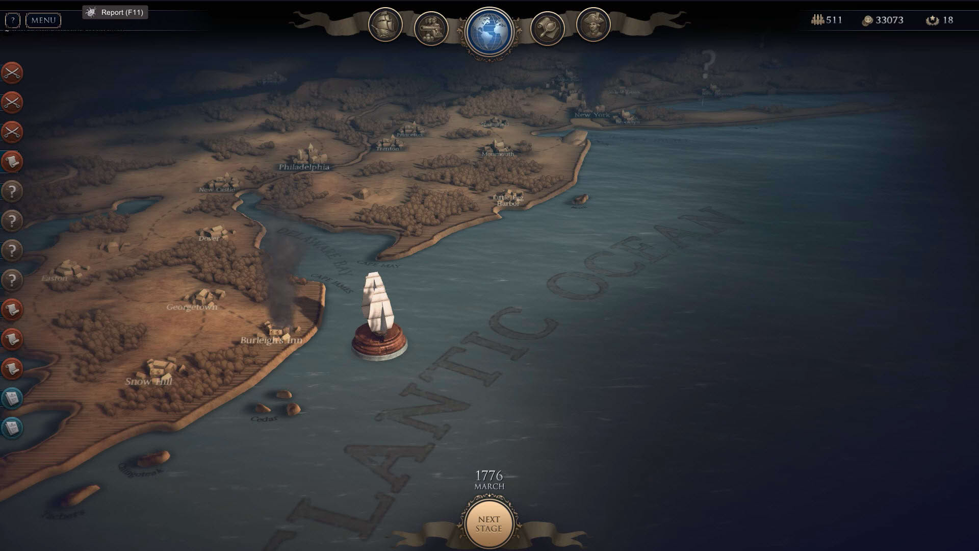 Screenshot for Ultimate Admiral: Age of Sail