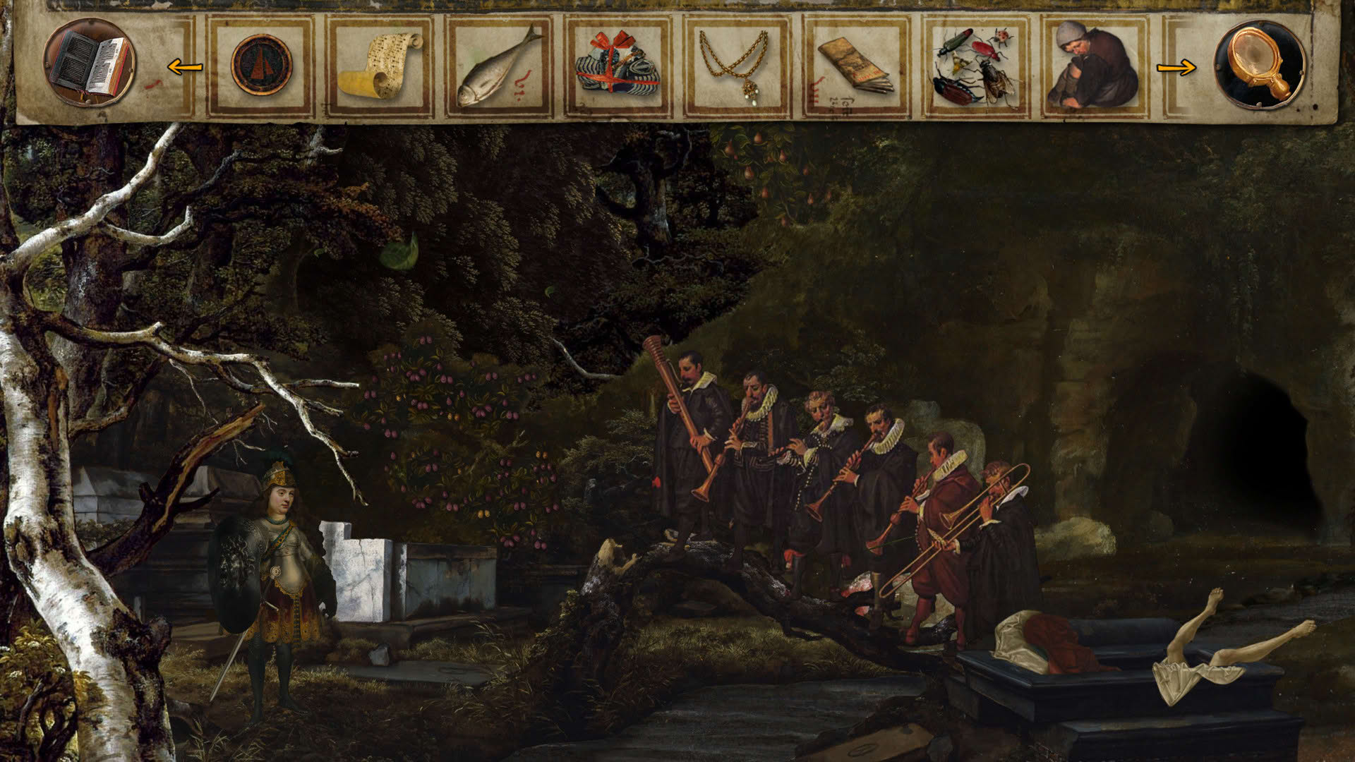 Screenshot for The Procession to Calvary