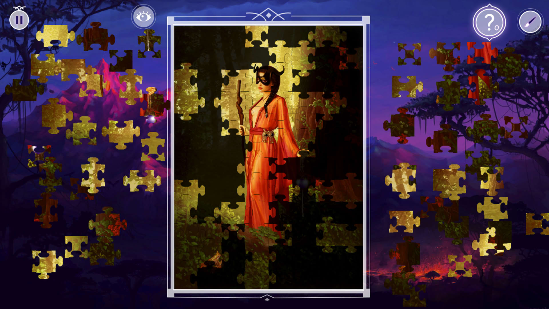 Screenshot for Dark Fantasy 2: Jigsaw Puzzle