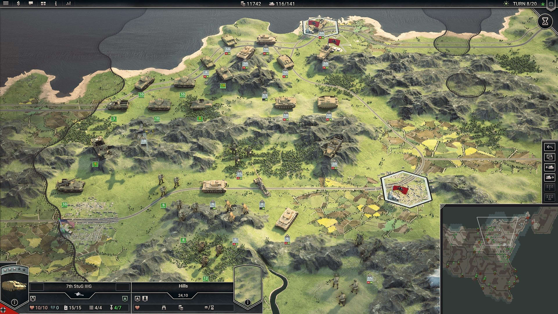 Screenshot for Panzer Corps 2