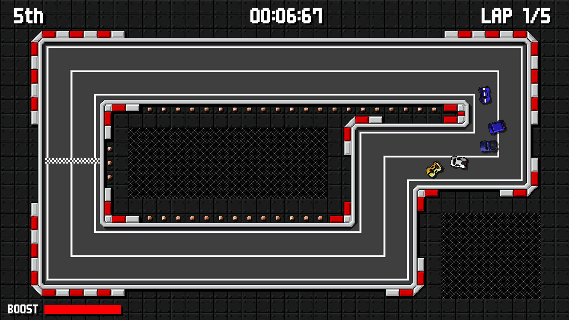 Screenshot for Retro Pixel Racers