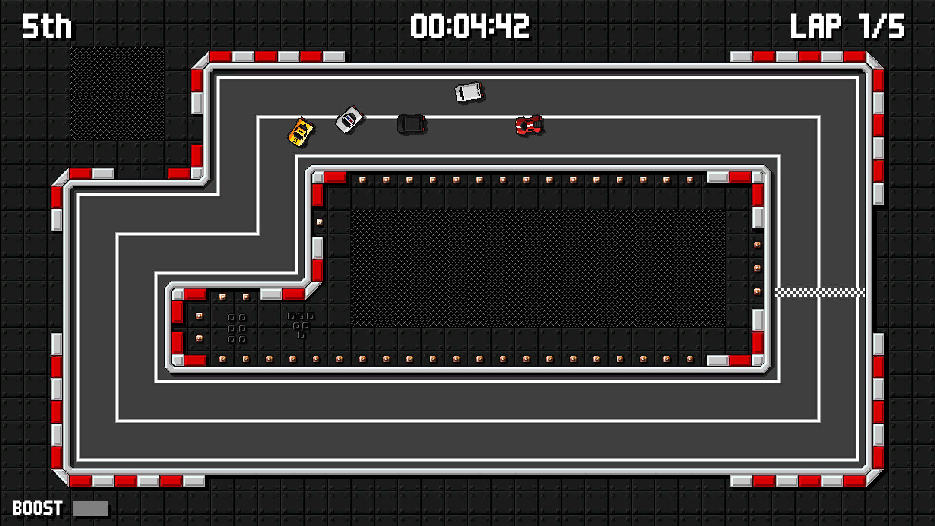 Screenshot for Retro Pixel Racers