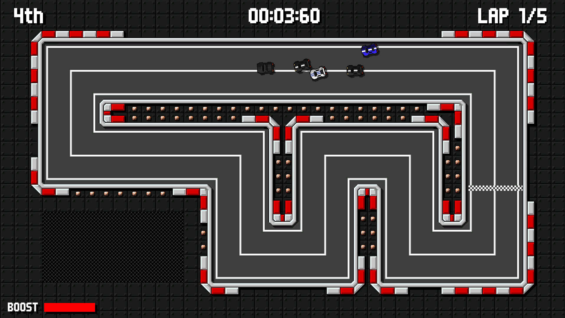 Screenshot for Retro Pixel Racers