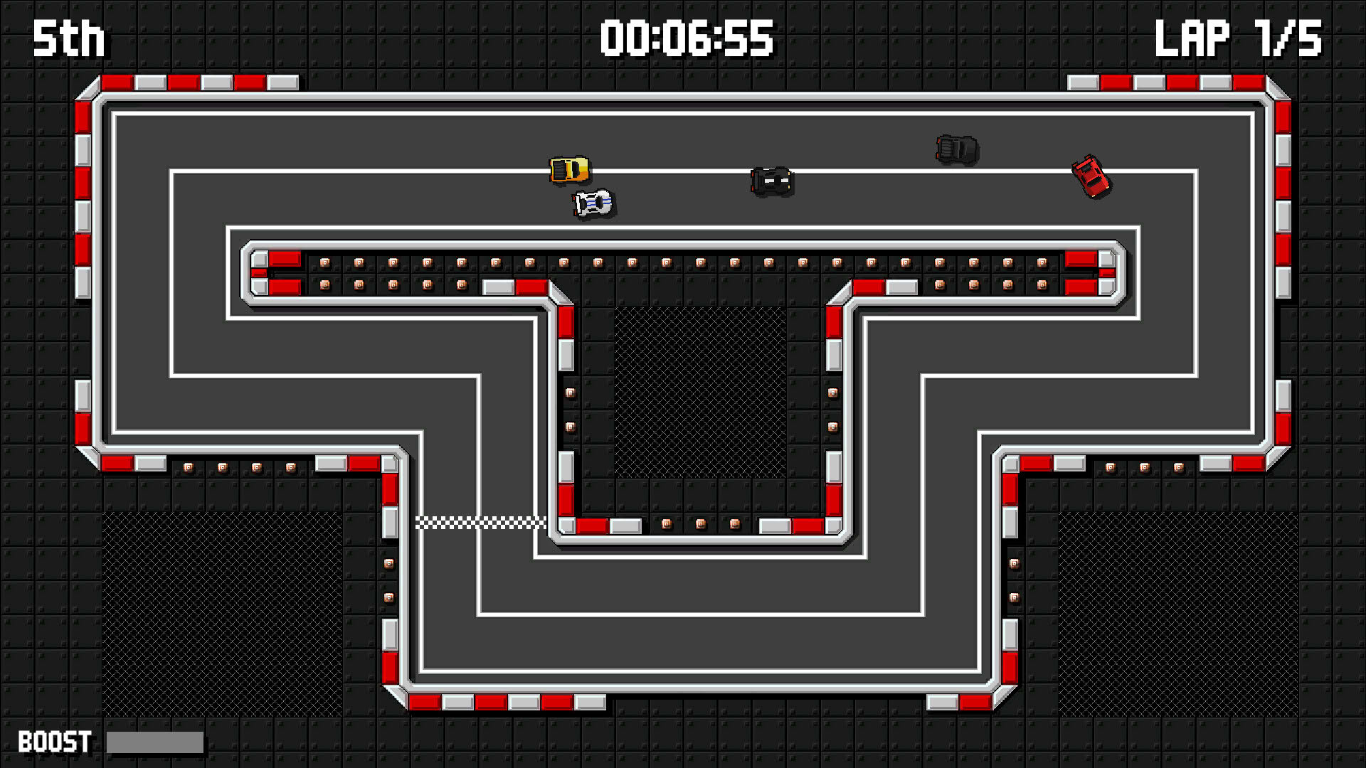 Screenshot for Retro Pixel Racers
