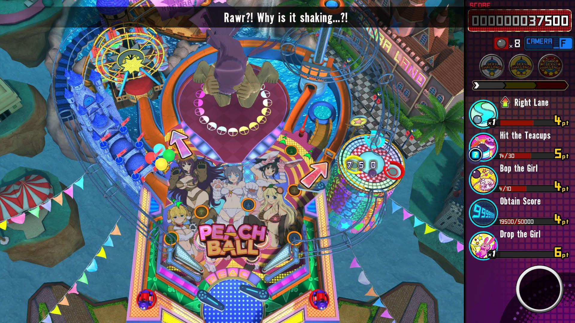 Screenshot for Senran Kagura Peach Ball