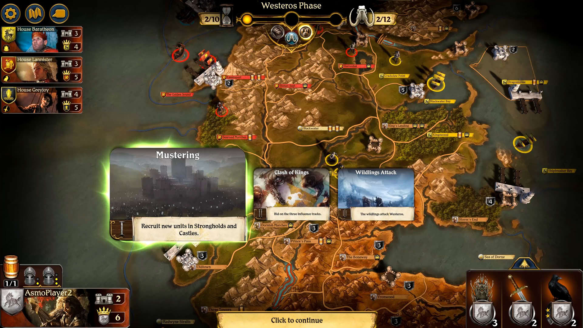 Screenshot for A Game of Thrones: The Board Game - Digital Edition