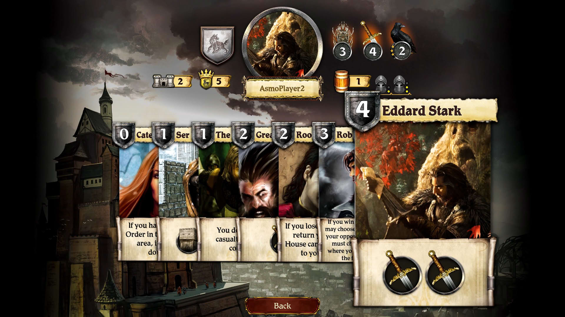 Screenshot for A Game of Thrones: The Board Game - Digital Edition