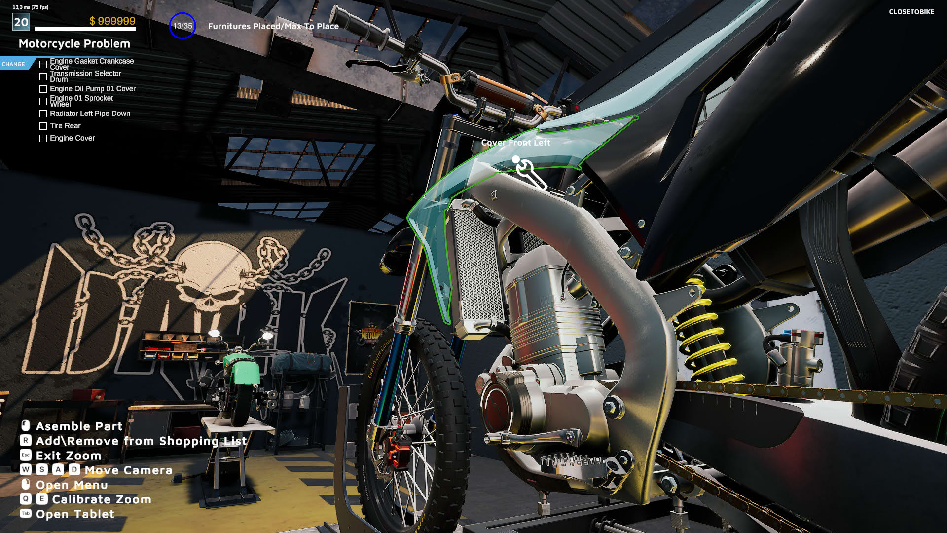 Screenshot for Motorcycle Mechanic Simulator 2021