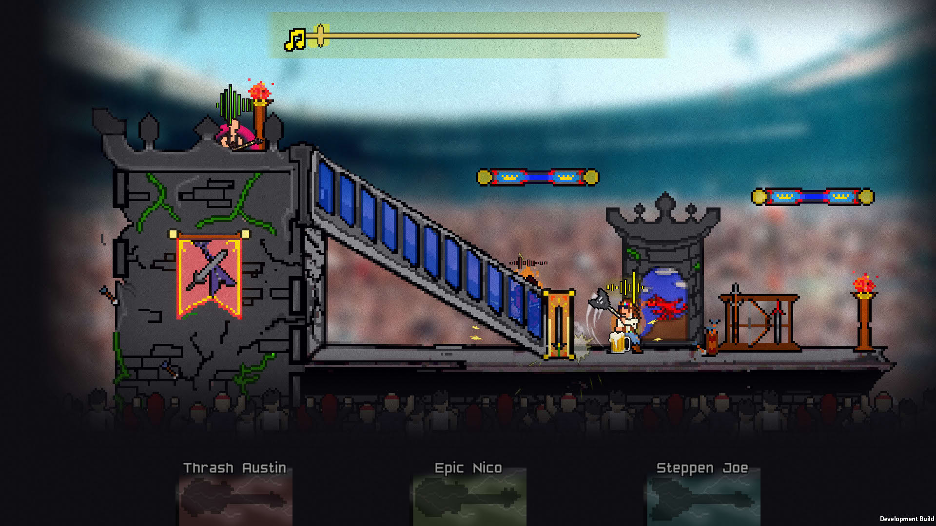 Screenshot for It's Raining Fists and Metal