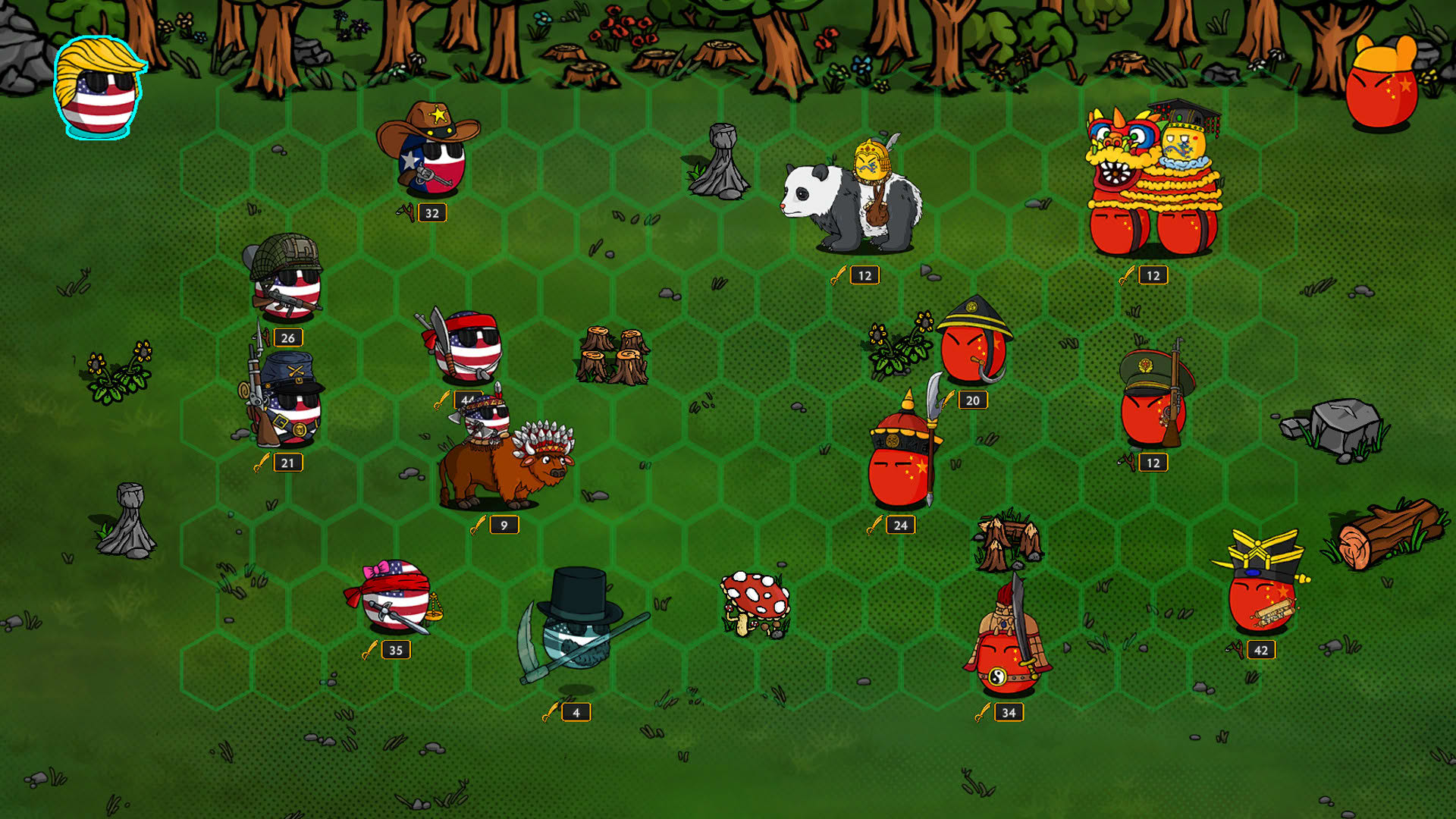 Screenshot for CountryBalls Heroes