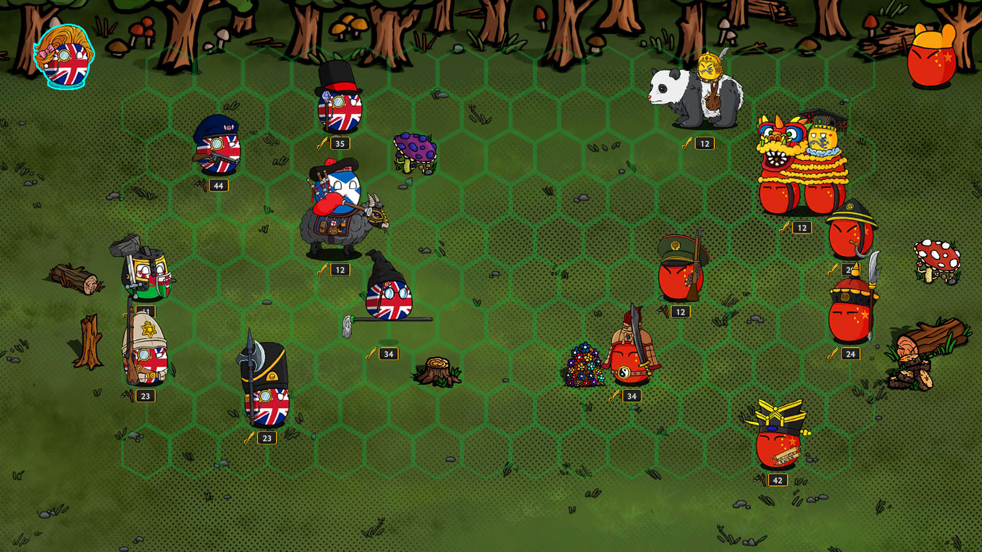 Screenshot for CountryBalls Heroes