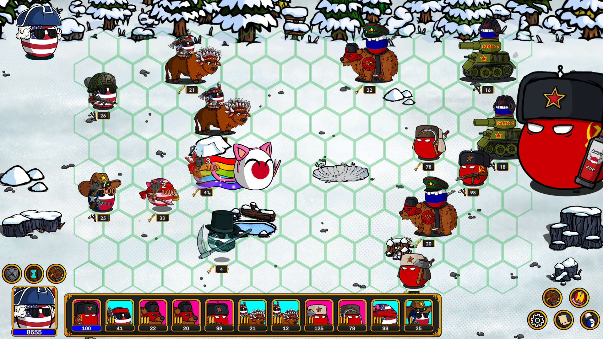 Screenshot for CountryBalls Heroes
