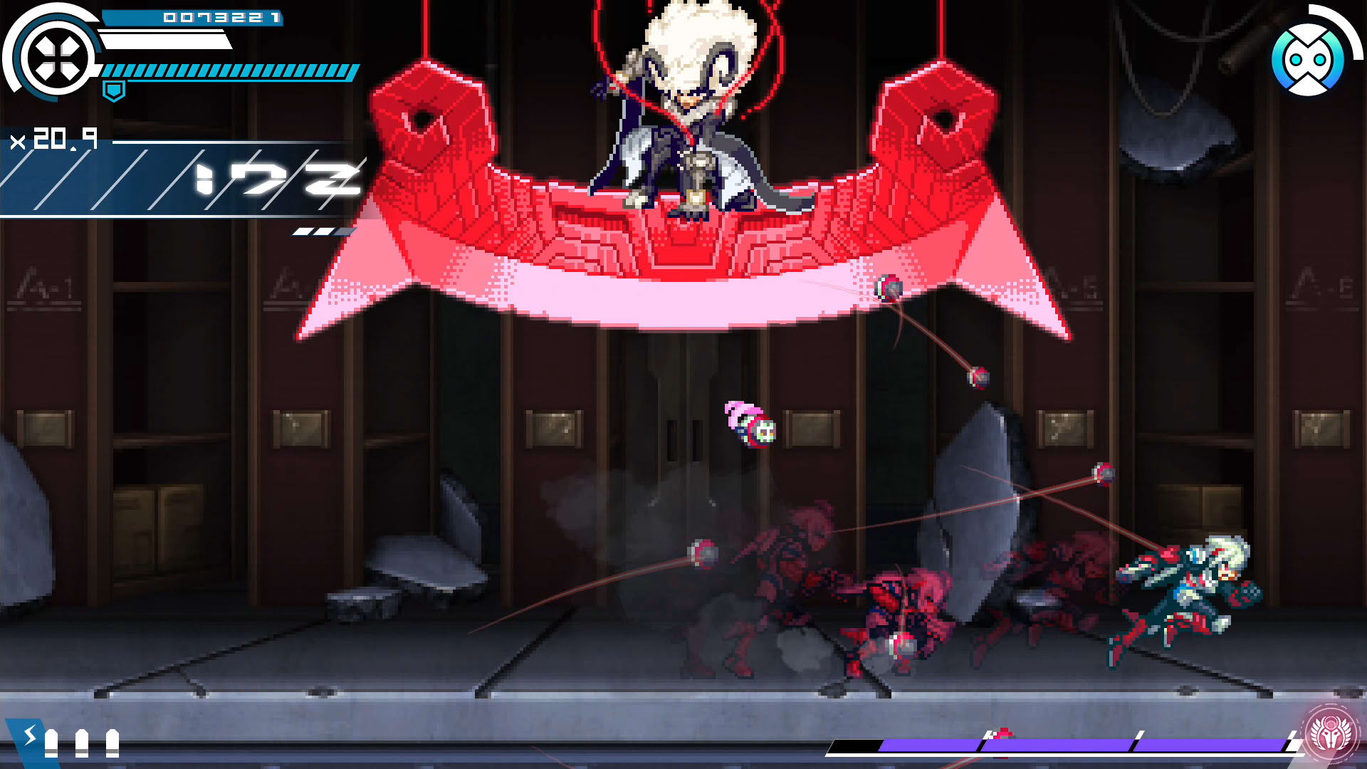 Screenshot for Gunvolt Chronicles: Luminous Avenger iX
