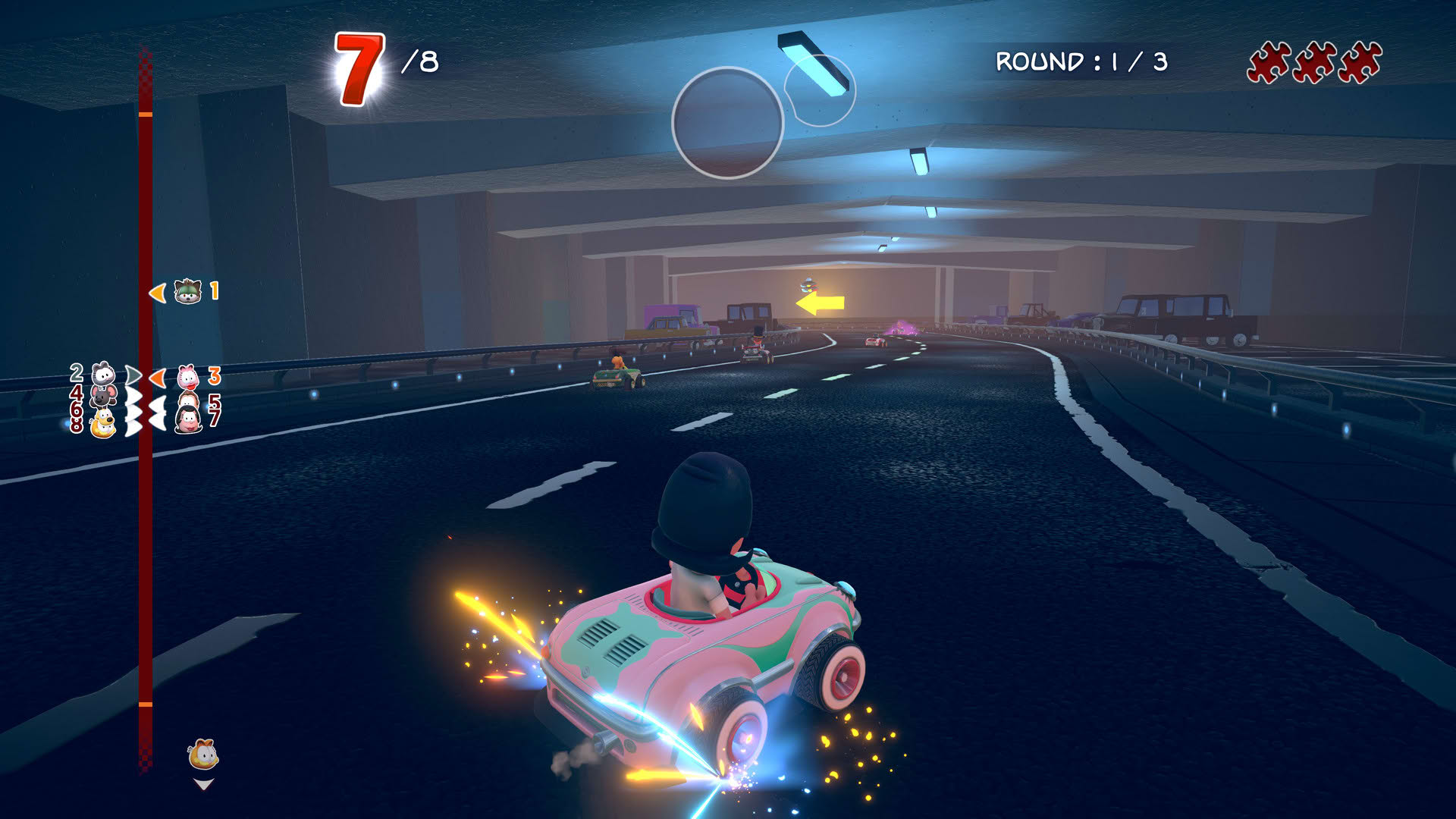 Screenshot for Garfield Kart: Furious Racing