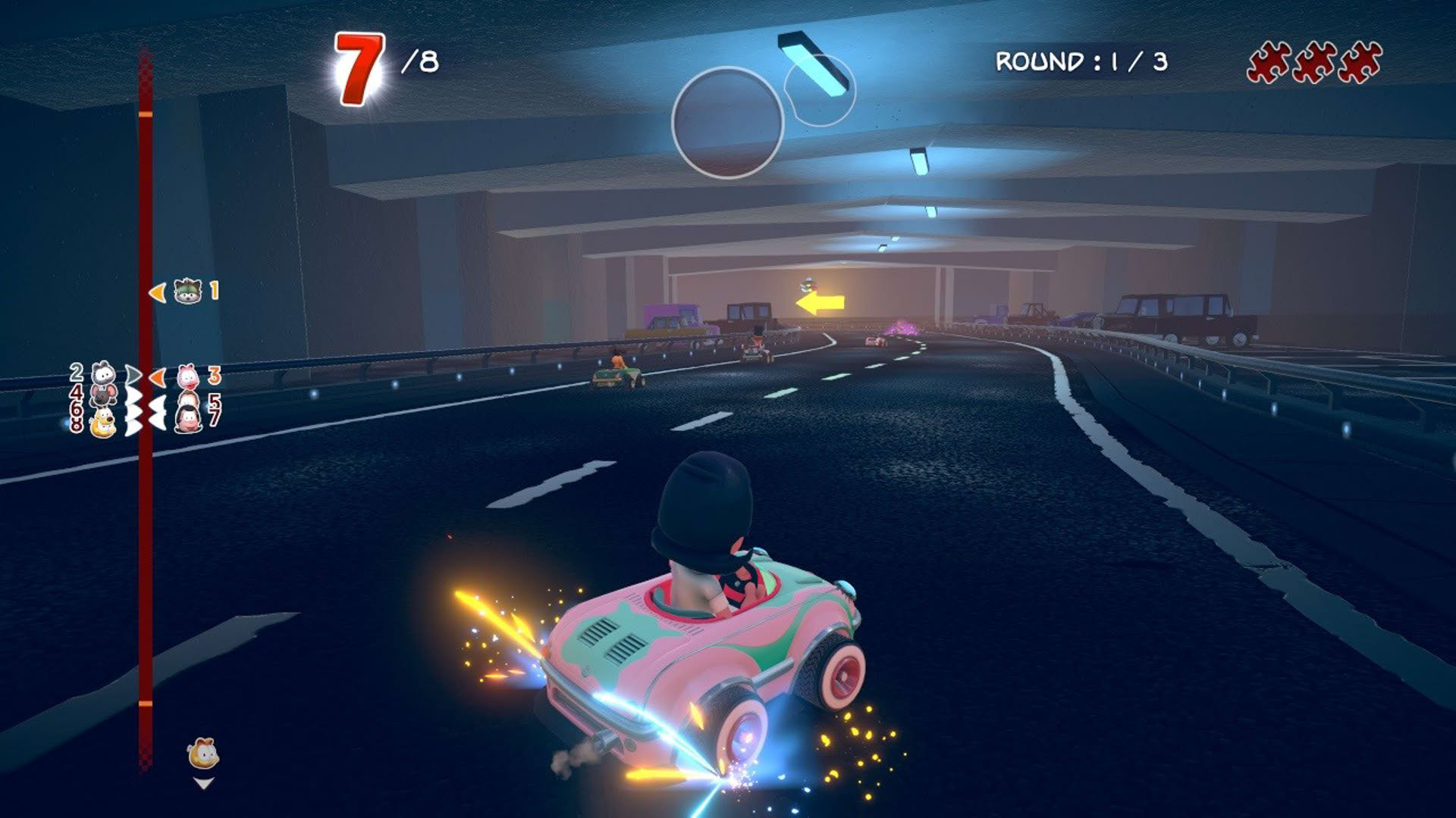 Screenshot for Garfield Kart: Furious Racing