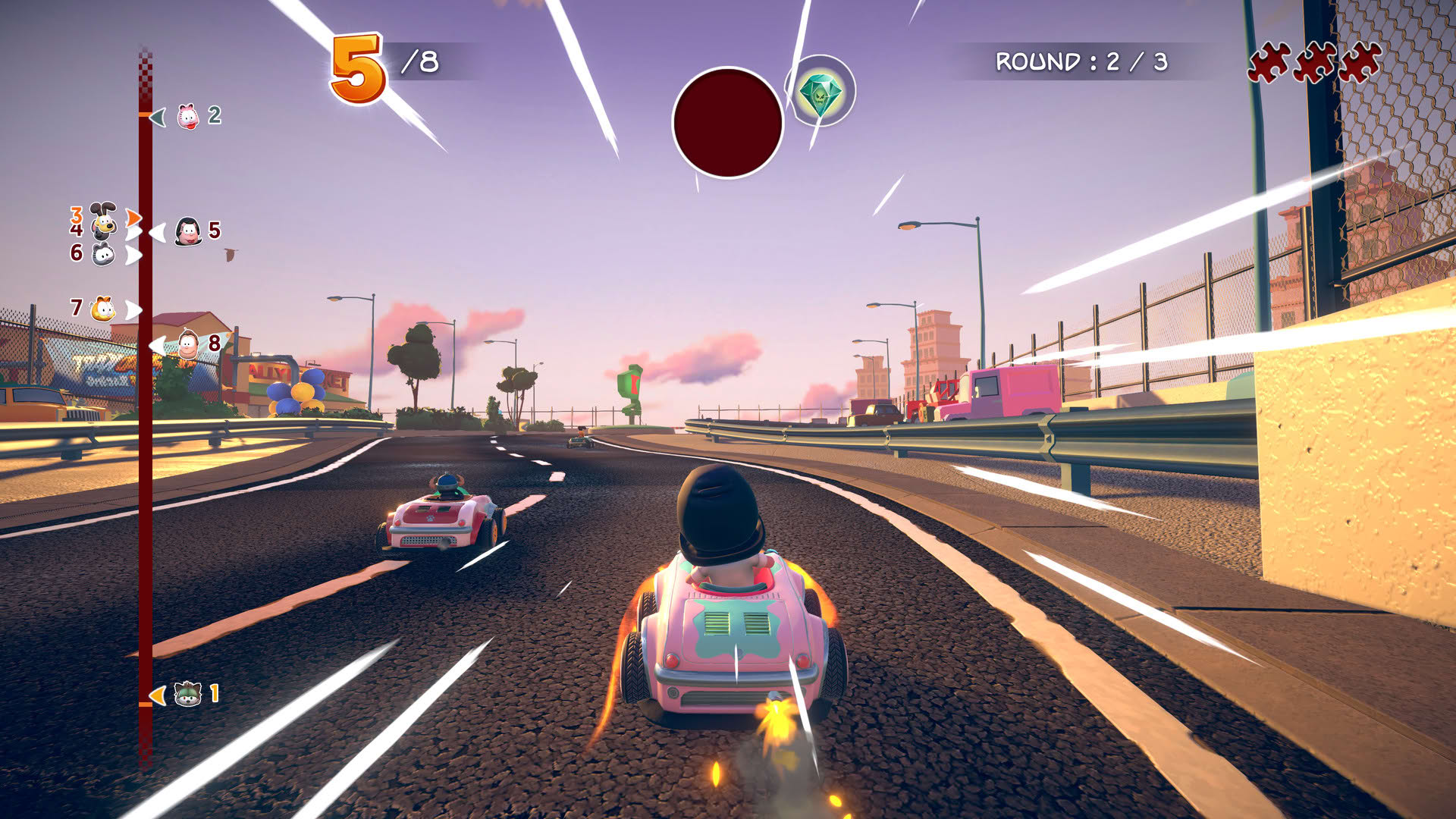 Screenshot for Garfield Kart: Furious Racing