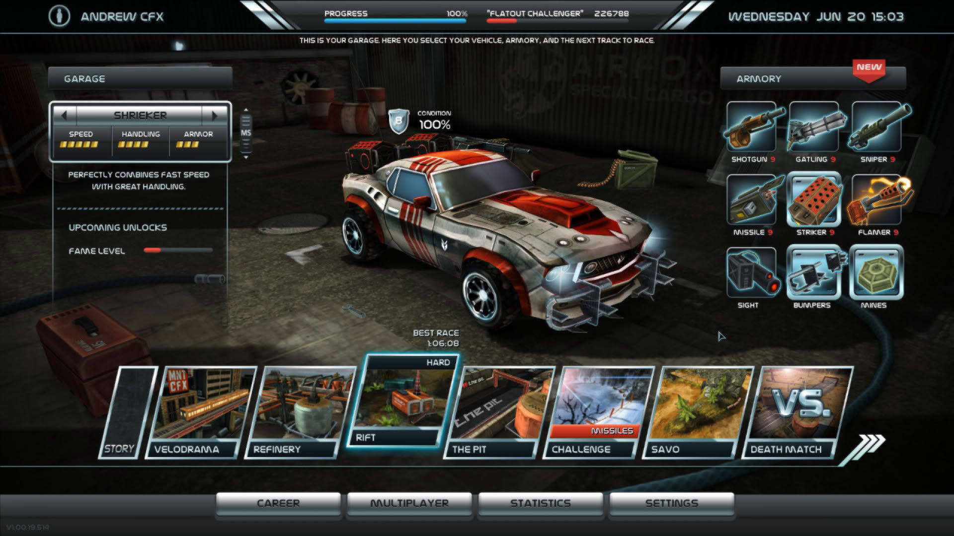 Screenshot for Death Rally