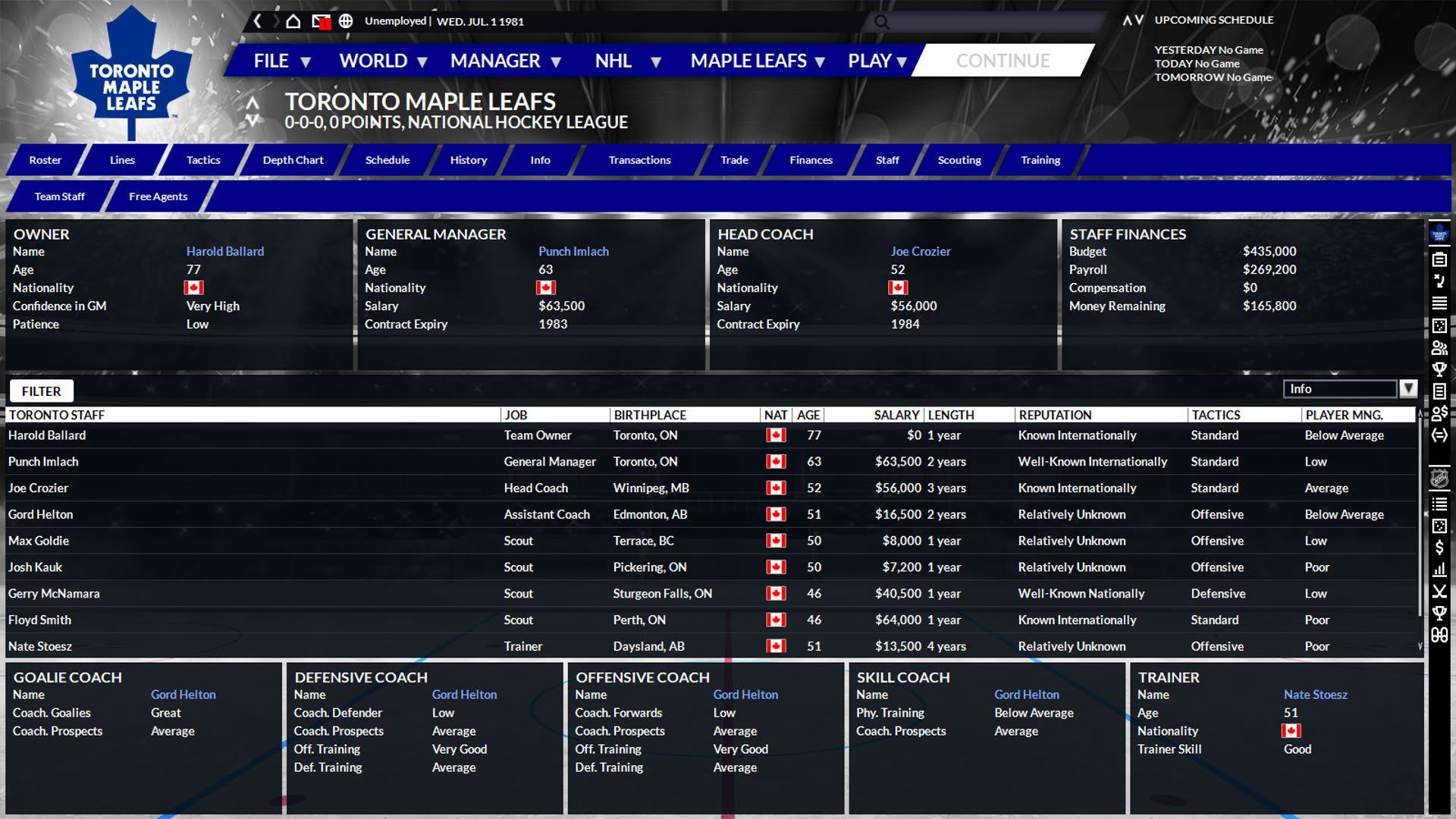 Screenshot for Franchise Hockey Manager 6