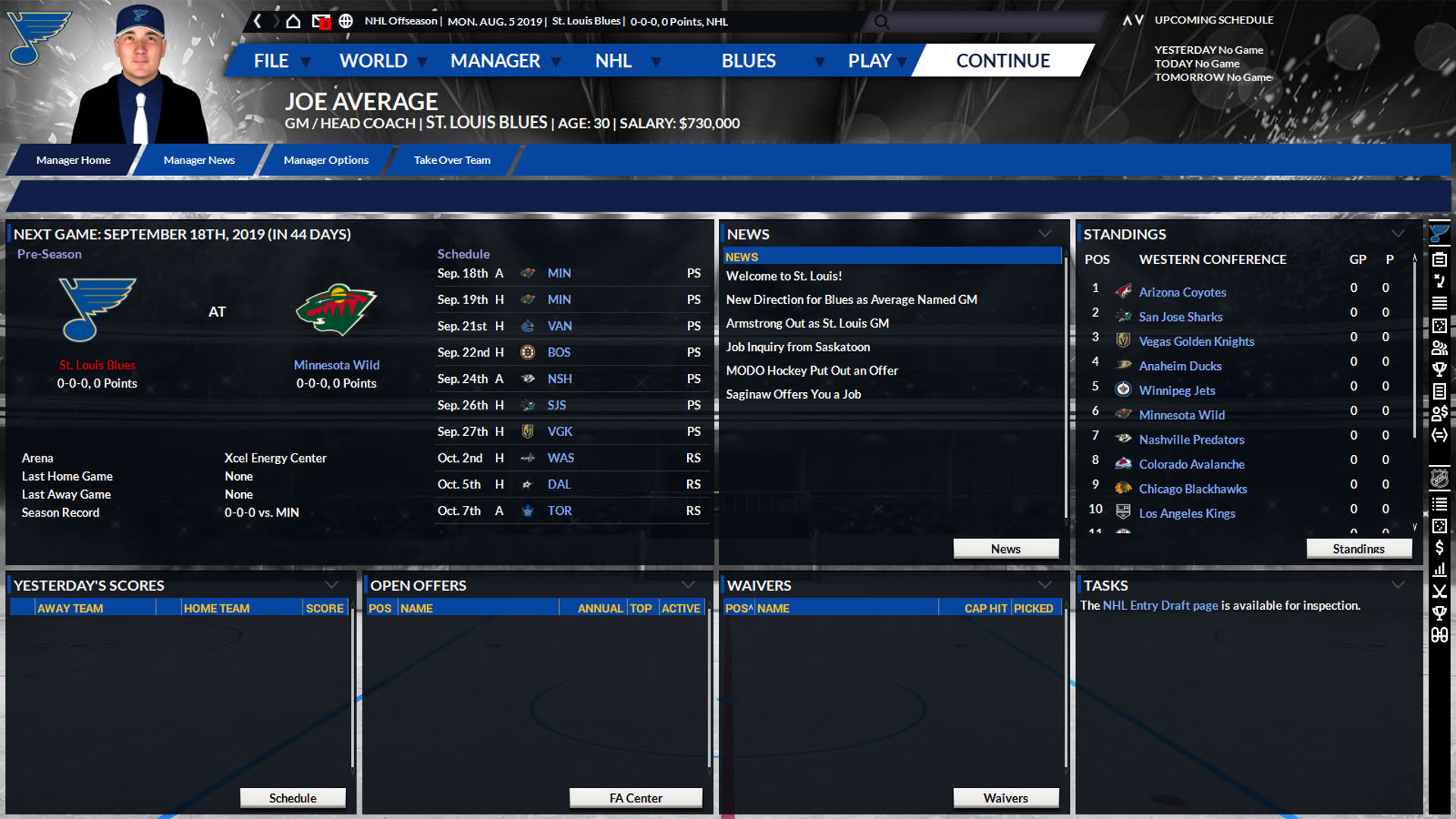 Screenshot for Franchise Hockey Manager 6
