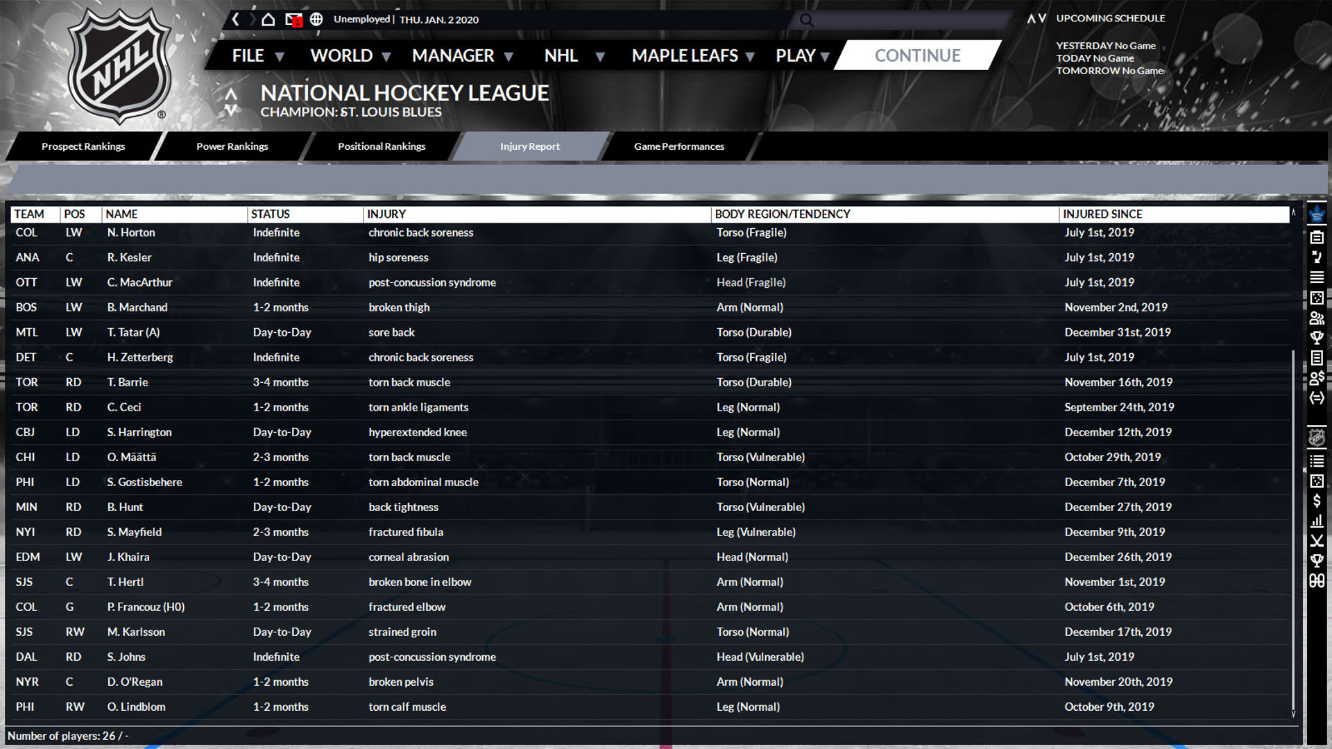 Screenshot for Franchise Hockey Manager 6