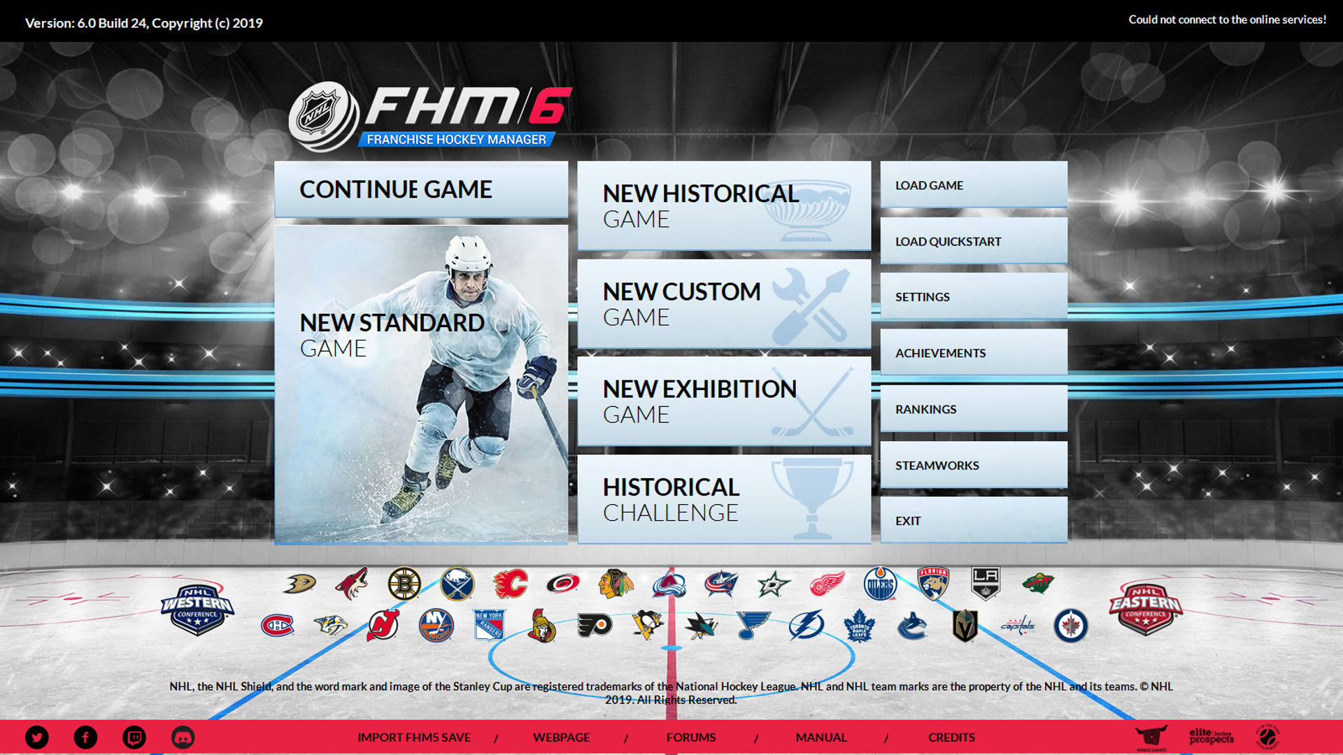 Screenshot for Franchise Hockey Manager 6