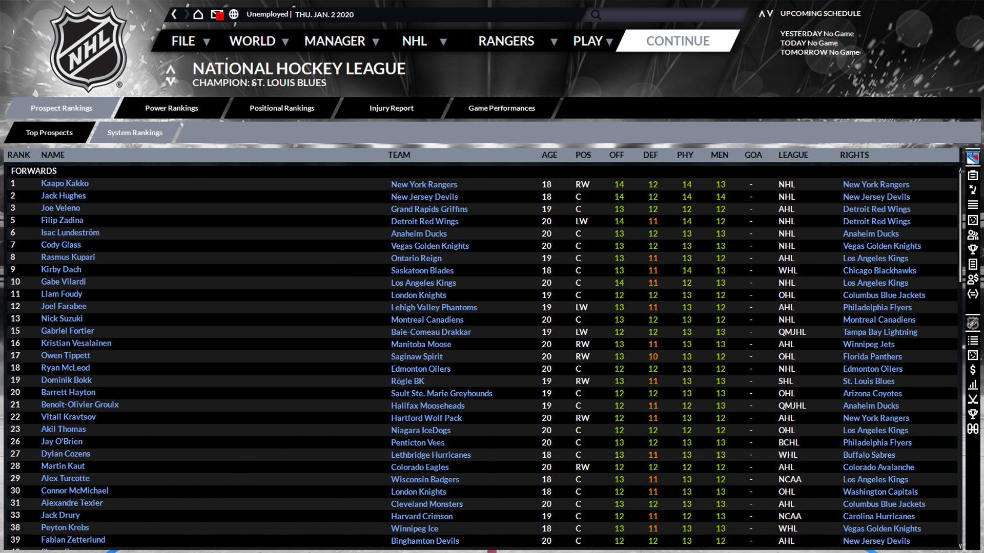 Screenshot for Franchise Hockey Manager 6