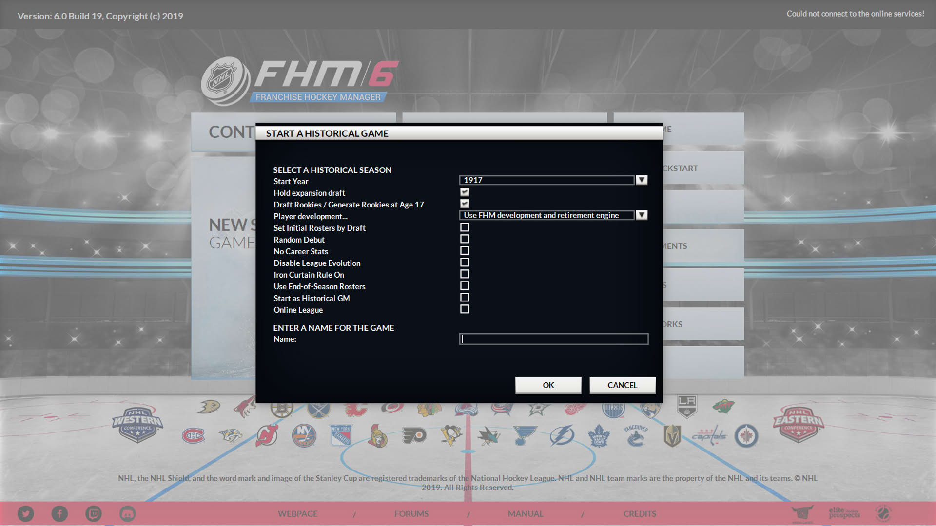 Screenshot for Franchise Hockey Manager 6