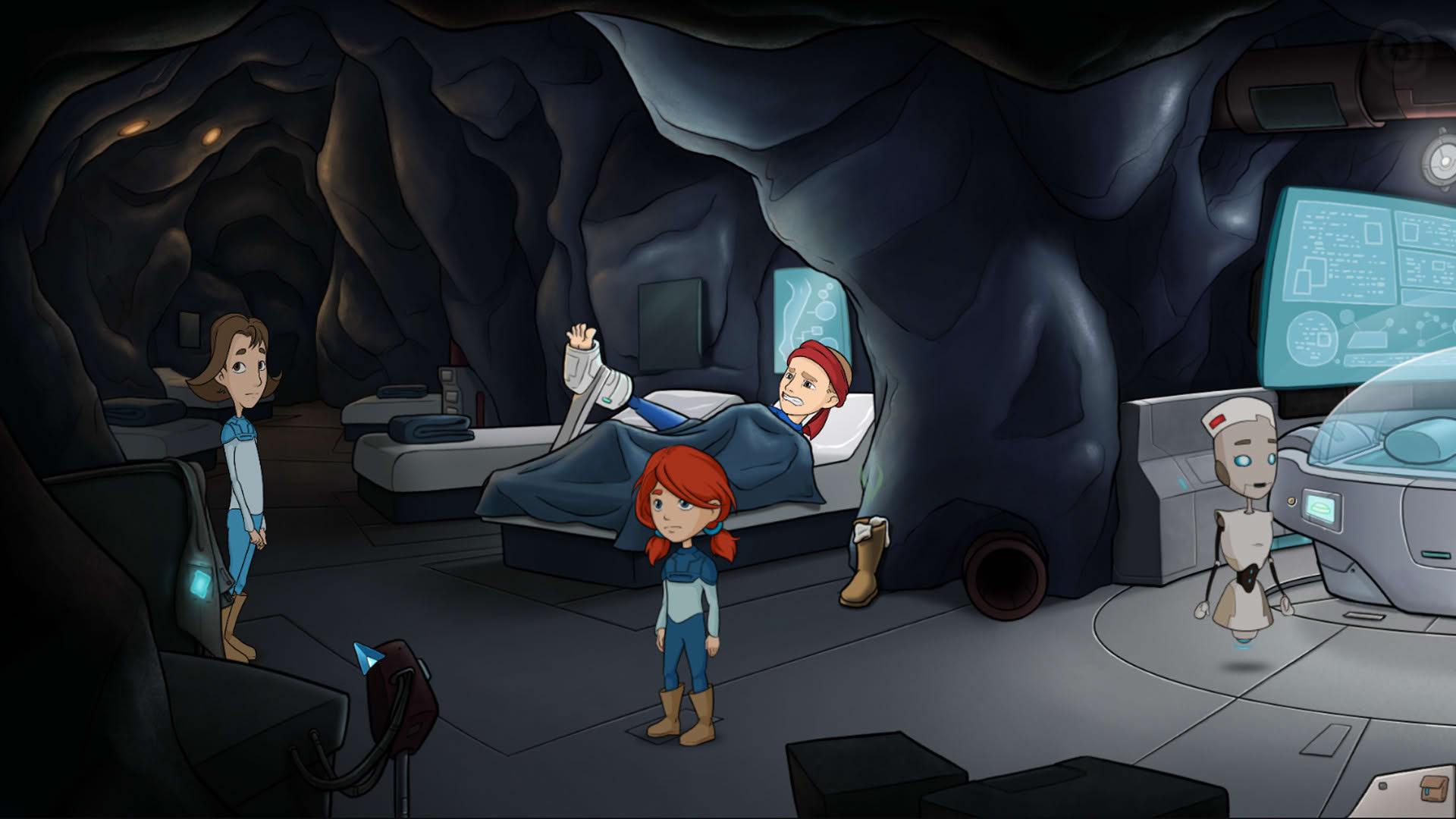 Screenshot for Aurora: The Lost Medallion - The Cave